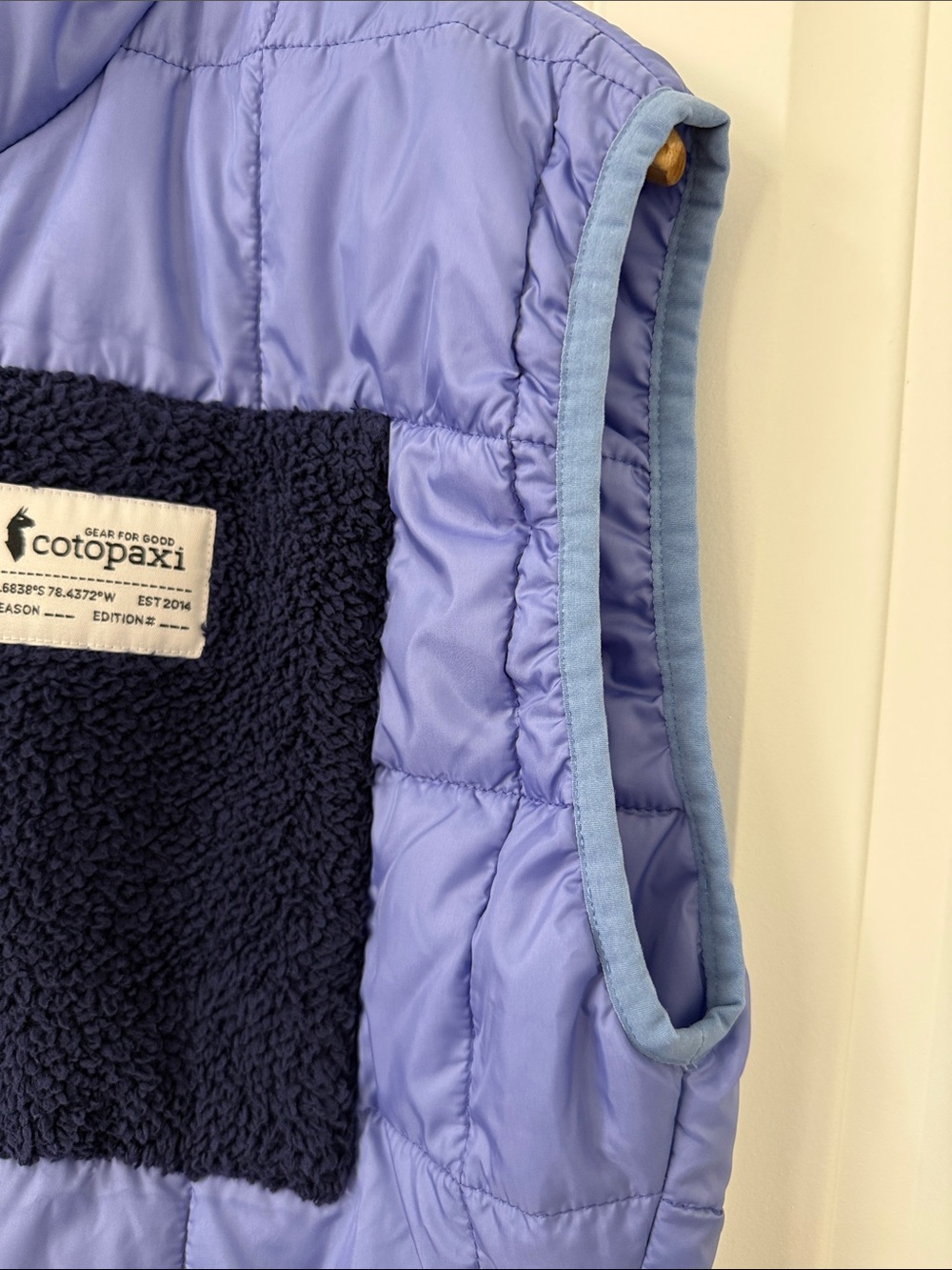Cotopaxi Women's Trico Hybrid Vest in Lupine/Mezcal Size M - Picture 7 of 10